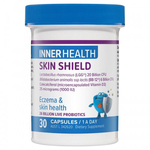 Inner Health Skin Shield 皮肤益生菌 30粒 油痘肌救星