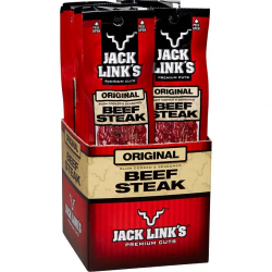 Jack Link's  Beef Stick 12g 新西兰 牛肉干 牛肉条（25条/盒）三个味道可选（胡椒 原味 照烧）