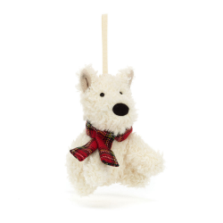 Jellycat  Munro Scottie Dog Decoration