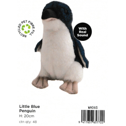 Kiwi & Friends Hallifax littleblue penguin 20cm