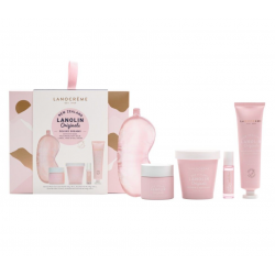 Lanocreme 兰侬 奢华5件套礼盒(绵羊油面霜 & 身体香薰乳 & 绵羊油精油 & 绵羊油手霜 & 眼罩)