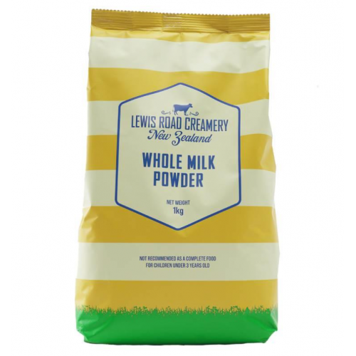 Lewis Road Creamery Whole Milk Powder 1kg 乐诗路成人全脂奶粉1kg