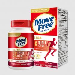 Move Free 益节葡骨胶原75粒 白瓶