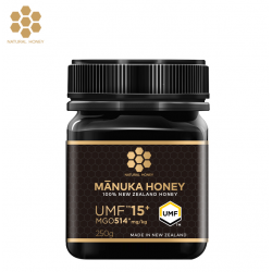 NZMA Natural Honey 麦卢卡蜂蜜 UMF15+ 250g