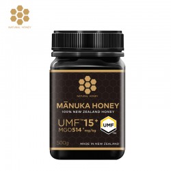 NZMA Natural Honey 麦卢卡蜂蜜 UMF15+ 500g