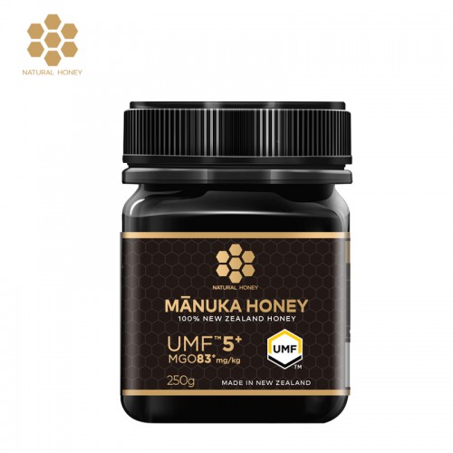 NZMA Natural Honey 麦卢卡蜂蜜 UMF5+250g