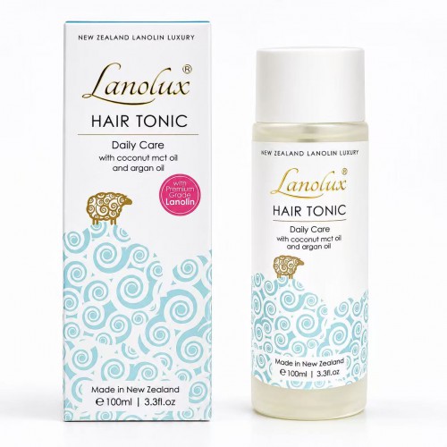 Lanolux 自然美 Lanolin Hair Tonic 新西兰綿羊油 羊毛脂发油 100ml 阿甘油+椰子油