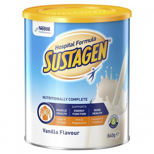 Sustagen 雀巢 医用配方 成人全营养奶粉 840g 香草味