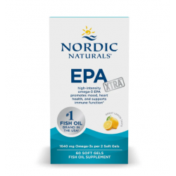 【美国销量第一】 NORDIC  NATURALS Ultimate Omega® 挪威小鱼 终极欧米茄系列 超级EPA高纯度鱼油胶囊60粒