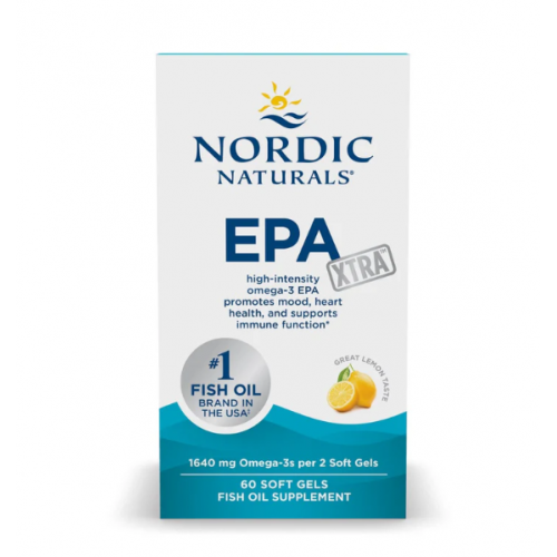 【美国销量第一】 NORDIC  NATURALS Ultimate Omega® 挪威小鱼 终极欧米茄系列 超级EPA高纯度鱼油胶囊60粒