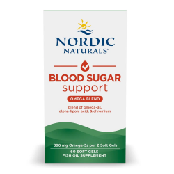 NORDIC NATURALS  挪威小鱼  Blood Sugar 血糖平衡胶囊 60粒 