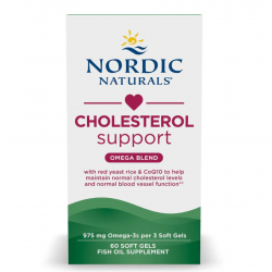 【美国销量第一】 NORDIC  NATURALS Ultimate Omega® 挪威小鱼 Omega LDL调节胆固醇配方 60粒
