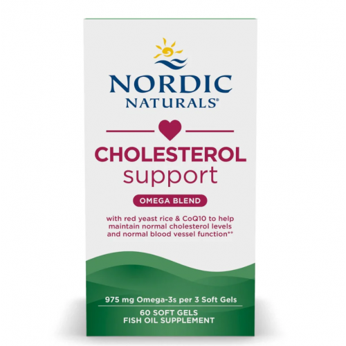 【美国销量第一】 NORDIC  NATURALS Ultimate Omega® 挪威小鱼 Omega LDL调节胆固醇配方 60粒