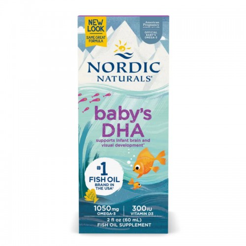 NORDIC NATURALS 挪威小鱼 婴儿液体DHA 60ml