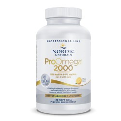 NORDIC NATURALS 挪威小鱼 ProOmega 2000 鱼油 柠檬味 120粒