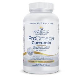 NORDIC NATURALS 挪威小鱼 ProOmega Curcumin 鱼油姜黄素复合配方 90粒