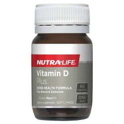 Nutralife 纽乐 加强版维生素D Nutralife Vitamin D Plus 60C 