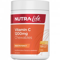 Nutralife 纽乐 维生素VC咀嚼片 1200mg 120片