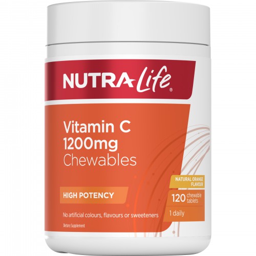 Nutralife 纽乐 维生素VC咀嚼片 1200mg 120片