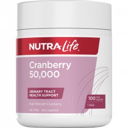 Nutralife 纽乐 高含量 蔓越莓 50000mg 100粒