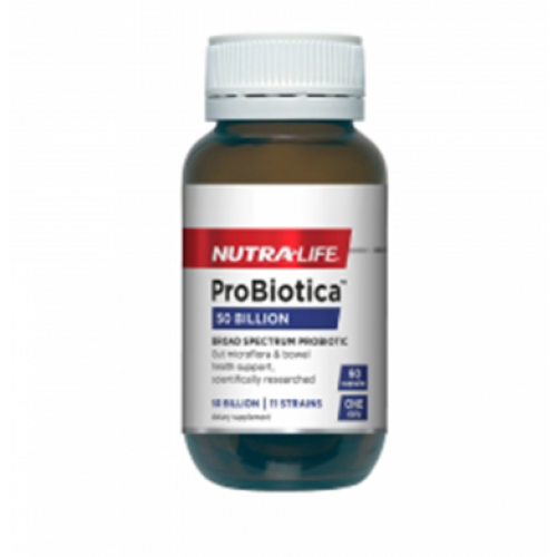 Nutralife 纽乐 益生菌 500亿含量60粒 （店长推荐：益生菌+益生元二合一）