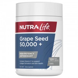 Nutralife 纽乐 有机葡萄籽精华胶囊 50000mg 120粒