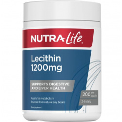 Nutralife 纽乐 高含量大豆卵磷脂 200粒（运输途中导致的胶囊破损不理赔）