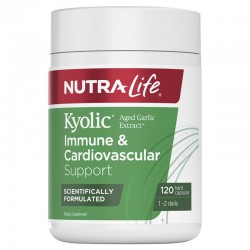 Nutralife 纽乐 陈年大蒜精华 无味通血管增强免疫 120粒