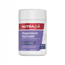 Nutralife 纽乐 甘氨酸镁胶囊Magnesium Glycinate 60粒