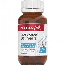 Nutralife 纽乐 50+岁起益生菌 320亿含量60粒 （店长推荐：益生菌+益生元二合一）