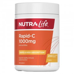 Nutralife 纽乐 Rapid-C 1,000mg 200片 VC 超强吸收