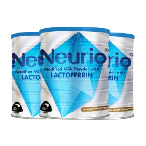 Neurio 纽瑞优 乳铁蛋白调制乳粉 免疫版120g（2g*60袋）*3罐