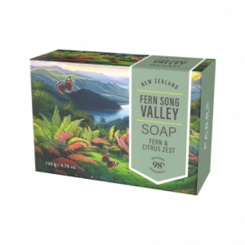Parrs 帕氏 Fern and Citrus scented soap 银蕨柑橘味皂135g
