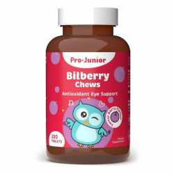 Prolife Pro-Junior Bilberry 200's 儿童蓝莓越橘护眼咀嚼片 200片 新包装