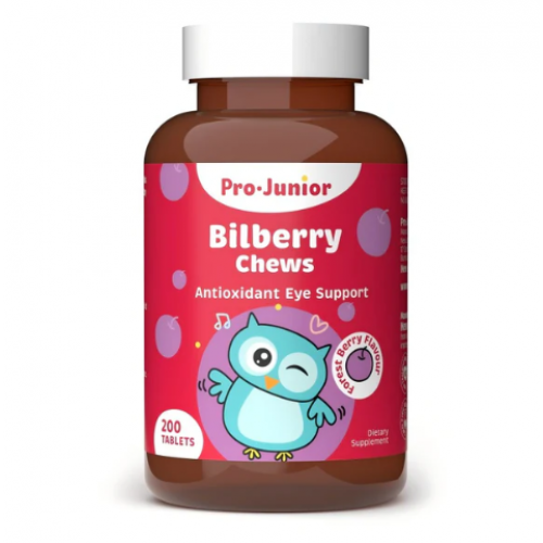 Prolife Pro-Junior Bilberry 200's 儿童蓝莓越橘护眼咀嚼片 200片 新包装