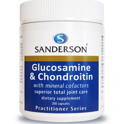 Sanderson Glucosamine & Chondroitin with Mineral Co-Factors 维骨力 & 软骨素 200粒
