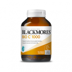 Blackmores 澳佳宝 天然维生素C (1000mg) 剂活性VC 150片 