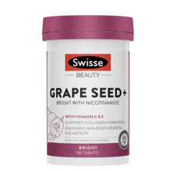 Swisse 烟酰胺葡萄籽plus 180片 美白抗氧化