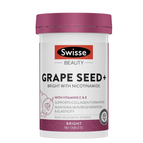 Swisse 烟酰胺葡萄籽plus 180片 美白抗氧化