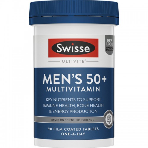 Swisse 男性复合维生素50+岁起 90粒 新包装