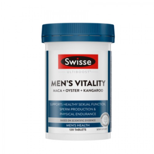 Swisse 玛咖牡蛎袋鼠精华男士活力片 120粒 雄风片