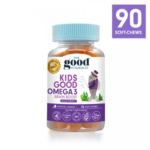 The Good Vitamin Co. 儿童 OMEGA-3 鱼油软糖 （香橙味）90粒