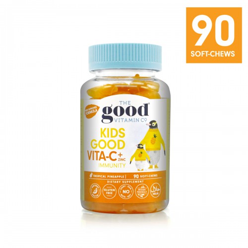 The Good Vitamin Co. 儿童 VC+锌 软糖（热带菠萝味） 90粒 