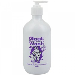 Goat 山羊奶 沐浴露 500ml （漏液按百分比赔偿）多种味道可选 （摩洛哥油/柠檬草/椰子油）