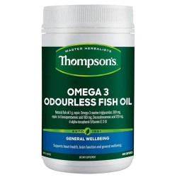 THOMPSON'S 汤普森 深海鱼油胶囊1000mg 400粒