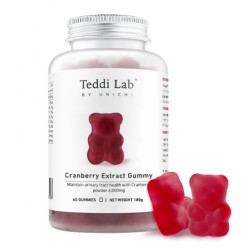 Unichi Cranberry Extract Gummy蔓越莓软糖小熊软糖 60粒