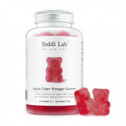 Unichi Apple Cider Vinegar Gummy 苹果醋小熊软糖 60粒