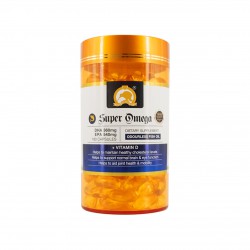 Kiwi Golden Kiwi 金奇维 三倍鱼油 SuperOMEGA plus VitaminD 180capsules