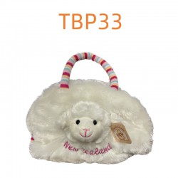 Kiwi & Friends 玩偶小羊手提包包 28cm-TBP33