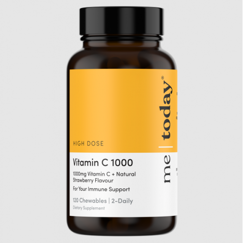 Me today 维C咀嚼片120粒 1000mg VC